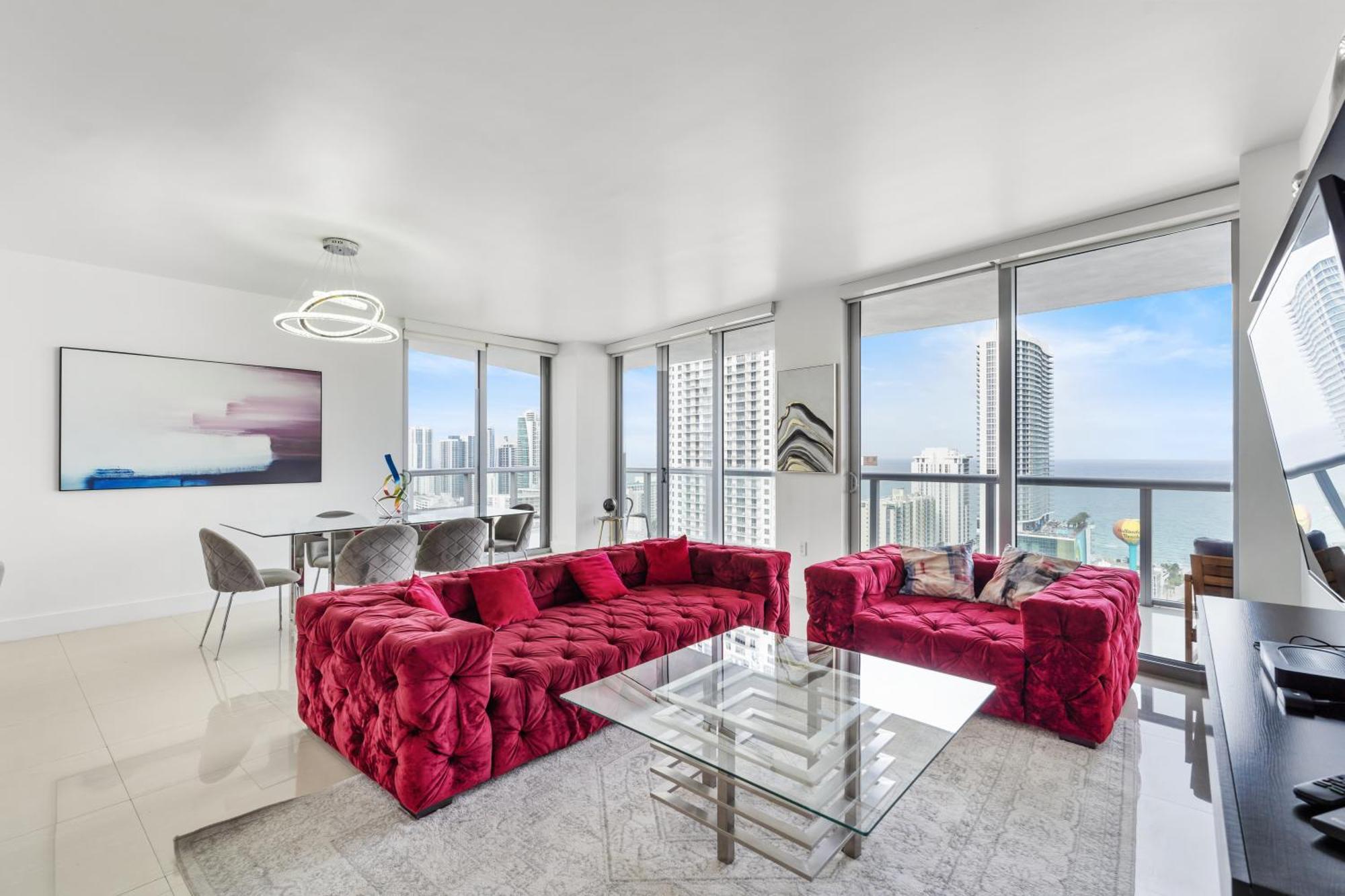 Beachwalk Resort - Vip Tower - Oceanview Unit 3 Bedroom & 3 Bathroom Hallandale Beach Luaran gambar